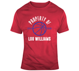 Property Of Lou Williams Los Angeles Basketball Fan T Shirt