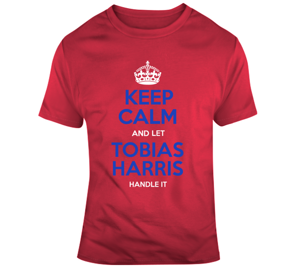 Tobias Harris Keep Calm Handle It Los Angeles Basketball Fan T Shirt