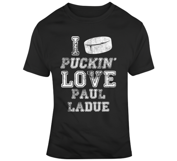 Paul LaDue I Love Los Angeles Hockey T Shirt