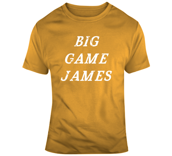 James Worthy Big Game James Distressed La Basketball Fan T Shirt