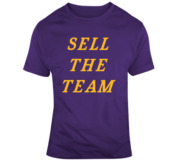 Sell The Team Protest La Basketball Fan T Shirt