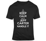 Jeff Carter Keep Calm Handle It Los Angeles Hockey T Shirt