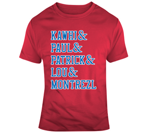 Kawhi Paul Patrick Lou Montrezl La Basketball Fan T Shirt