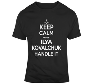 Ilya Kovalchuk Keep Calm Handle It Los Angeles Hockey T Shirt