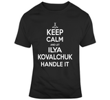 Ilya Kovalchuk Keep Calm Handle It Los Angeles Hockey T Shirt