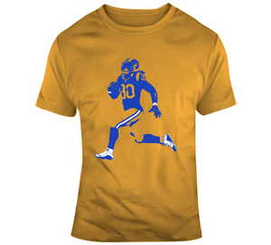 Todd Gurley Ii Silhouette Los Angeles Football Team T Shirt