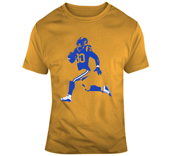 Todd Gurley Ii Silhouette Los Angeles Football Team T Shirt