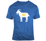 Isaac Bruce Goat Distressed La Football Fan T Shirt