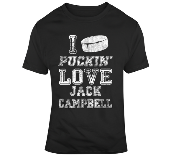 Jack Campbell I Love Los Angeles Hockey T Shirt