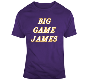 Big Game James James Worthy La Basketball Fan T Shirt
