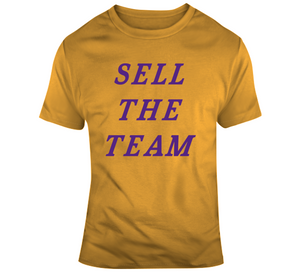 Sell The Team La Basketball Fan T Shirt