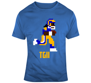 Todd Gurley Ii Tgii 8 Bit Tecmo Bowl Los Angeles Football Fan T Shirt