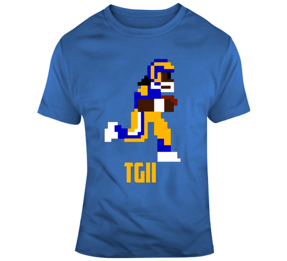 Todd Gurley Ii Tgii 8 Bit Tecmo Bowl Los Angeles Football Fan T Shirt
