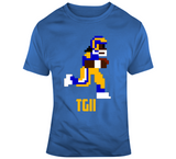 Todd Gurley Ii Tgii 8 Bit Tecmo Bowl Los Angeles Football Fan T Shirt