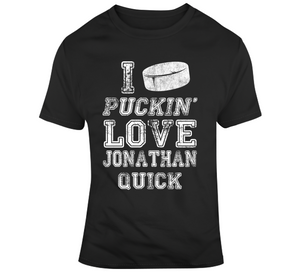 Jonathan Quick I Love Los Angeles Hockey T Shirt