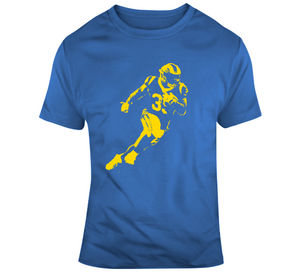 Cj Anderson Silhouette La Football Fan T Shirt