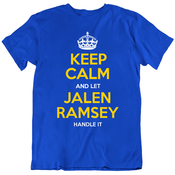Jalen Ramsey Keep Calm Handle It La Football Fan T Shirt