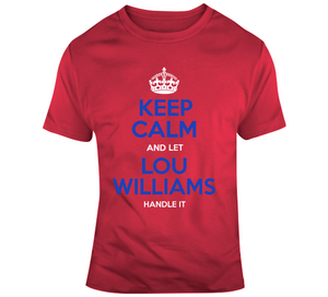 Lou Williams Keep Calm Handle It Los Angeles Basketball Fan T Shirt