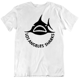 Wha Los Angeles Sharks 1972 Hockey Team Logo V2 T Shirt