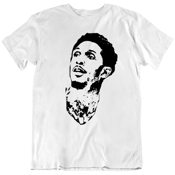 Lou Williams Silhouette Big Face La Basketball Fan T Shirt