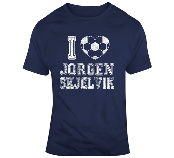 Jorgen Skjelvik I Heart Los Angeles Soccer T Shirt