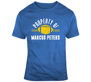 Property Of Marcus Peters La Football Fan T Shirt