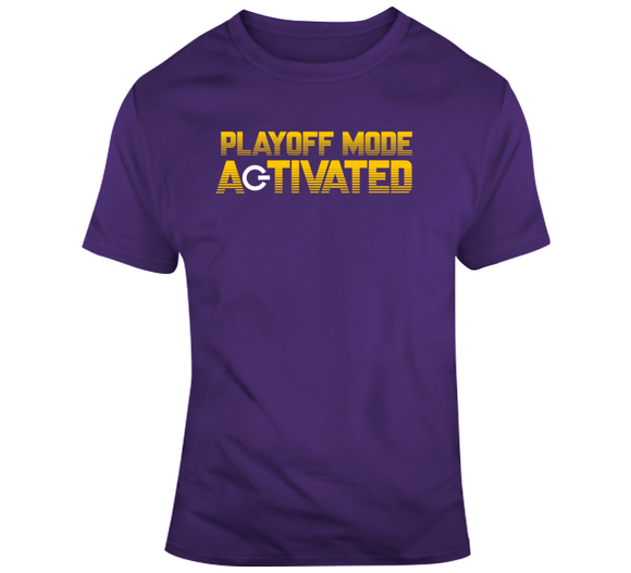 Playoff Mode Activated LeBron James Los Angeles Basketball Fan T Shirt