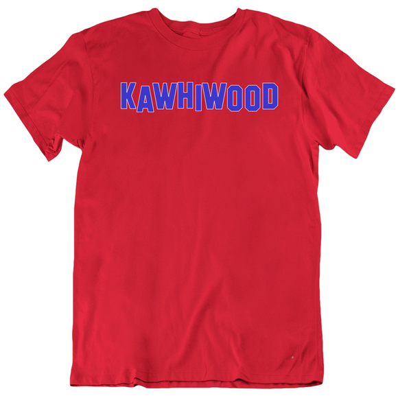 Kawhi Leonard Kawhiwood LA Basketball Fan v3 T Shirt