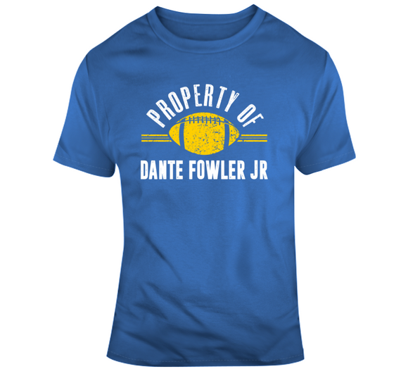 Property Of Dante Fowler Jr La Football Fan T Shirt