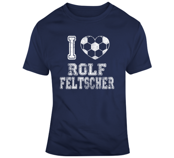 Rolf Feltscher I Heart Los Angeles Soccer T Shirt