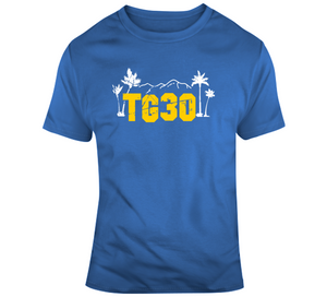 Todd Gurley Tg30 Hollywood Sign La Football Fan T Shirt