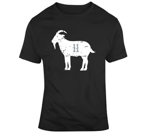 Dustin Brown Goat Distressed Los Angeles Hockey Fan T Shirt