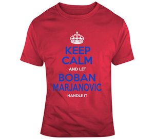 Boban Marjanovic Keep Calm Handle It Los Angeles Basketball Fan T Shirt