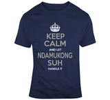 Ndamukong Suh Keep Calm La Football Fan T Shirt