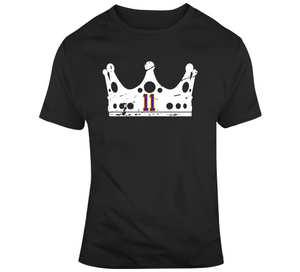 Anze Kopitar Crown Distressed Los Angeles Hockey Fan T Shirt