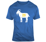 Eric Dickerson Goat Distressed La Football Fan T Shirt