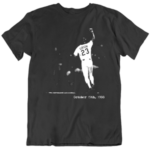 Kirk Gibson Homerun World Series October 15 1988 Los Angeles Baseball Fan T Shirt