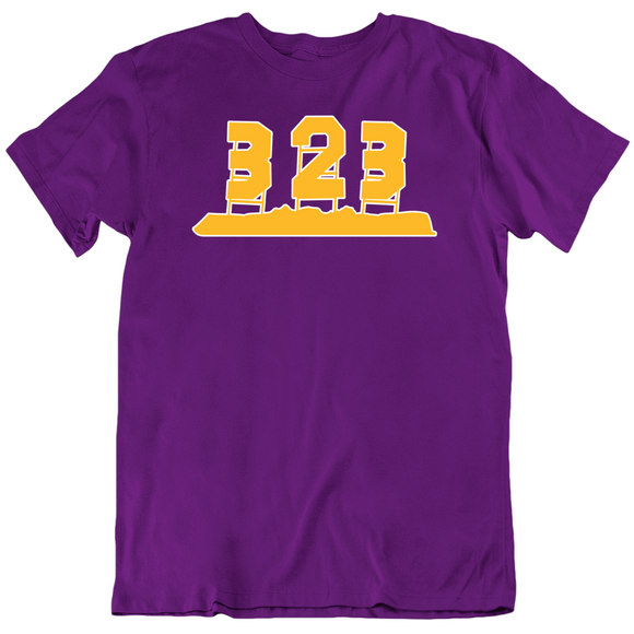 Lebron James Anthony Davis 323 Area Code La Basketball Fan V2 T Shirt