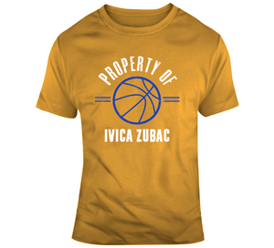 Property Of Ivica Zubac Los Angeles Basketball Fan T Shirt