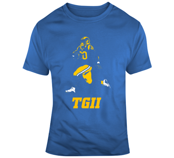 Todd Gurley TGII Los Angeles Football Team Fan T Shirt