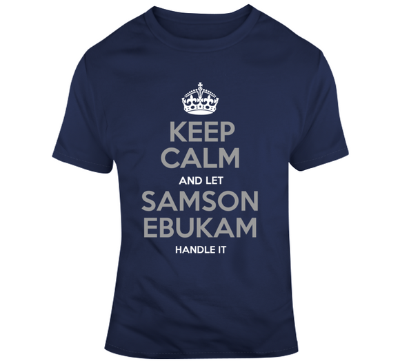 Samson Ebukam Keep Calm La Football Fan T Shirt