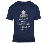 Samson Ebukam Keep Calm La Football Fan T Shirt