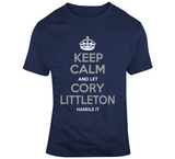 Cory Littleton Keep Calm La Football Fan T Shirt