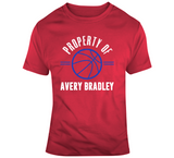 Property Of Avery Bradley Los Angeles Basketball Fan T Shirt