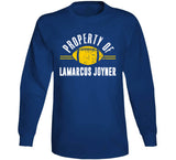 Property Of Lamarcus Joyner La Football Fan T Shirt