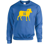 Jared Goff 16 Bighorn La Football Fan T Shirt
