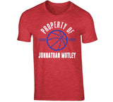 Property Of Johnathan Motley Los Angeles Basketball Fan T Shirt