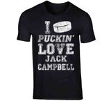 Jack Campbell I Love Los Angeles Hockey T Shirt