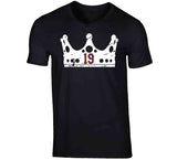 Butch Goring Crown Distressed Los Angeles Hockey Fan T Shirt