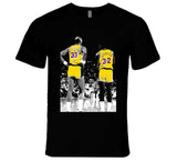 Showtime Lake Show Magic Johnson Kareem Abdul Jabbar Legends Basketball Fan V2 T Shirt
